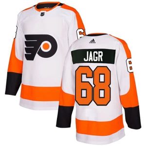 Damen Philadelphia Flyers Trikot Jaromir Jagr 68 Weiß Authentic